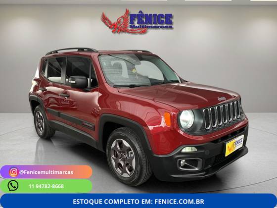 JEEP RENEGADE 1.8 16V FLEX SPORT 4P AUTOMÁTICO JEEP RENEGADE 1.8 16V FLEX SPORT 4P AUTOMÁTICO